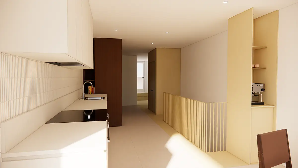 Vue d'ensemble de l'espace de vie